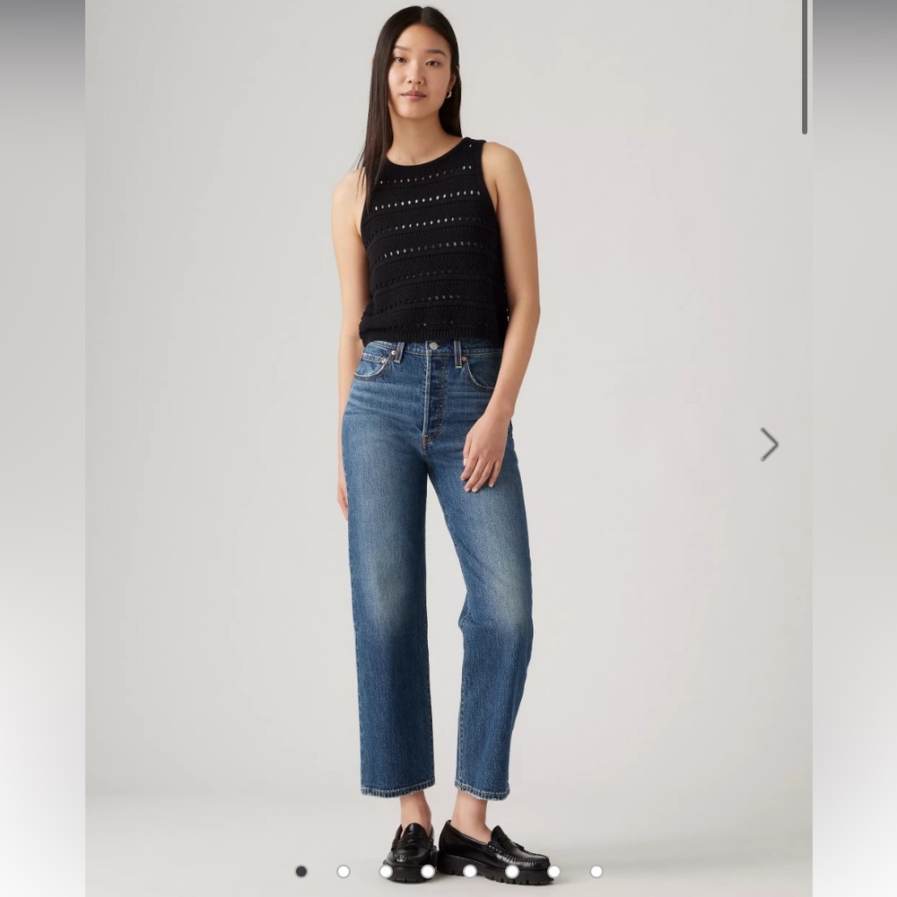 RIBCAGE STRAIGHT ANKLE WOMEN'S JEANS 30